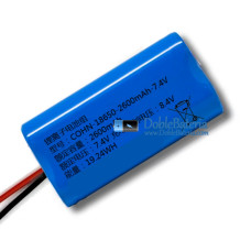Batería para PLC HTK-18650-2600mAh-7.4V [Batería de Repuesto]